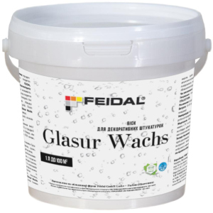 Віск для декоративних штукатурок Feidal Glasur Wachs 1 л (4820232443415) краща модель в Вінниці