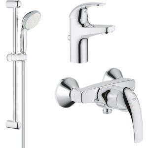 Набір змішувачів GROHE Start Curve 126747 (23805000+23767000+26196000) ТОП в Вінниці