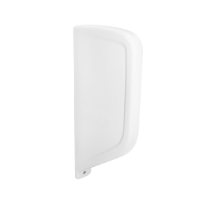 Перегородка для пісуара підвісна Qtap Crow 100x390x830 White (QT0588HDUV001W) ТОП в Вінниці