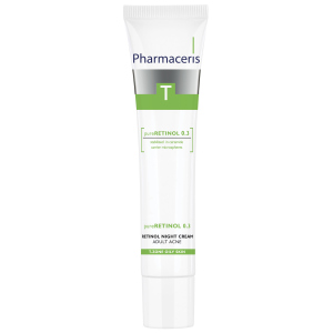 Нічний крем із ретинолом Pharmaceris T Pure Retinol 0.3% 40 мл (5900717140073) ТОП в Вінниці