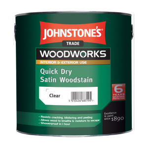 Антисептик, що швидко висихає, Johnstone's Quick Dry Satin Woodstain 0,75 л в Вінниці