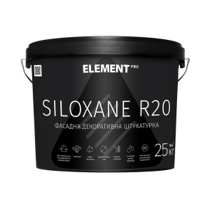 Фасадна штукатурка ELEMENT PRO SILOXANE R20 25 кг Біла ТОП в Вінниці