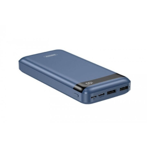 Павербанк Remax High Curent 2A 20000 mAh |2xUSB/Type-C| blue лучшая модель в Виннице