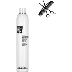 Професійний лак для волосся L’Oreal Professionnel Tecni.art Air Fix Anti-Frizz сильної фіксації з антистатичним ефектом 400 мл (30162846) надійний