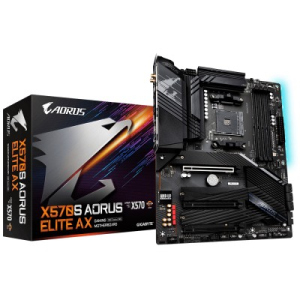 Материнская плата GIGABYTE X570S AORUS ELITE AX (X570S AORUS ELITE AX) лучшая модель в Виннице