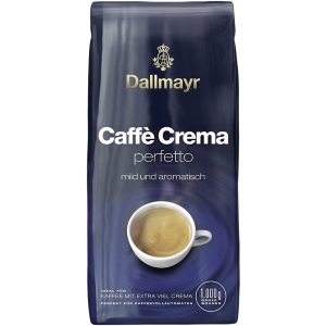 Кава в зернах Dallmay Caffе Crema Рerfetto Обсмажена 1 кг (4008167040101) ТОП в Вінниці