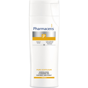 Гель Pharmaceris P Puri-Ichtilium Body and Scalp Wash Gel для миття шкіри голови та тіла 250 мл (5900717146259) в Вінниці