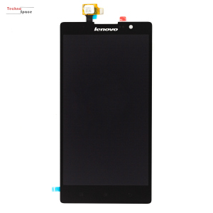 Дисплей (екран) для Lenovo K80, з тачскрином, чорний High Copy