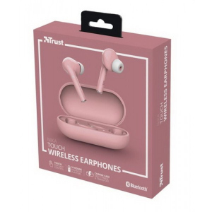 Bluetooth-гарнітура Trust Nika Touch True Pink (23704)