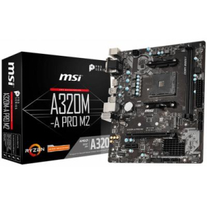 Материнская плата MSI A320M-A PRO M2 (A320M-A PRO M2) Over-Stock в Виннице