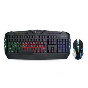 купить Комплект (клавиатура, мышь) REAL-EL Gaming 9500 Kit Backlit Black USB UAH