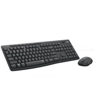 Комплект (клавіатура, миша) бездротовий Logitech MK295 Combo Black USB (920-009807) краща модель в Вінниці