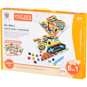 Мозаика Same Toy Colour ful designs 420 элементов (5993-2Ut) ТОП в Виннице