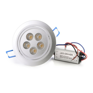 Светильник точечный для ванной LED-109/5 arm white Brille 176492 лучшая модель в Виннице