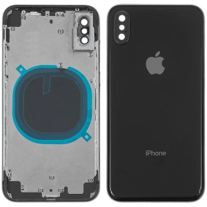 Кришка задня iPhone X з рамкою Space Gray краща модель в Вінниці