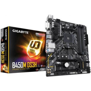 Материнська плата GIGABYTE B450M DS3H