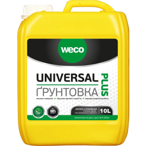 хороша модель Грунтовка Universal Plus Weco 10л