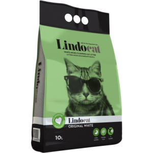 Наповнювач для котячого туалету Lindocat Original Бентонітовий комкуючий 8.5 кг (10 л) (800645 5001090) надійний