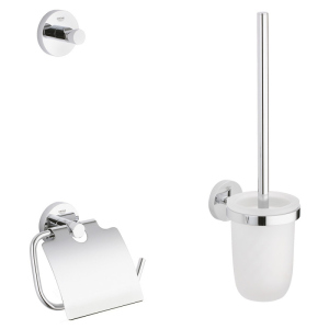 Набір аксесуарів 3 в 1 Grohe Essentials 40407001 краща модель в Вінниці