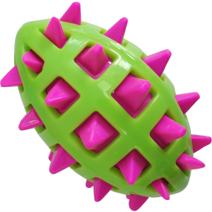 Іграшка для собак GimDog Big Bang М'яч Регбі M Салатовий 15.2 см (8009632056685) надійний