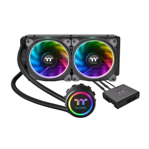 Кулер для процессора ThermalTake Floe Riing RGB 240 TT Premium Edition (CL-W157-PL12SW-A) лучшая модель в Виннице