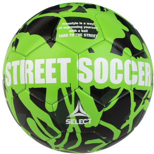 М'яч футбольний Select Street Soccer (103) №4.5 Green-Black (5703543232901) краща модель в Вінниці