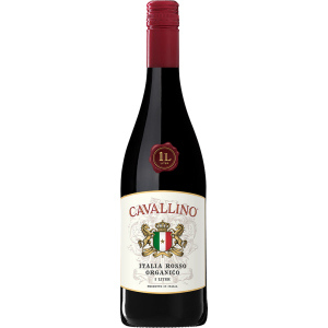 Вино Mare Magnum Cavallino d'Italia Organic червоне сухе 1 ​​л 13.5% (7340048606837)