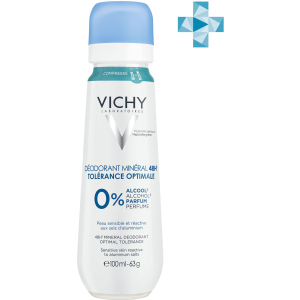 Дезодорант Vichy Deo Мінеральний для чутливої ​​шкіри 100 мл (3337875712361) краща модель в Вінниці