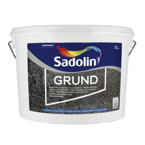 Грунт дисперсионный SADOLIN GRUND для впитывающих поверхностей белый (база ВW) 5л лучшая модель в Виннице