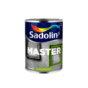 Эмаль алкидная SADOLIN MASTER 30 универсальная белая - база ВW 1л ТОП в Виннице