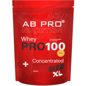 Protein AB PRO PRO 100 Whey Concentrated 2000 g Chocolate (PRO2000ABCH79) ТОП в Вінниці