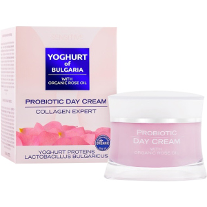 купить Дневной крем для лица BioFresh Yoghurt Of Bulgaria With Organic Rose Oil коллаген эксперт с пробиотиком 50 мл (3800156005044)