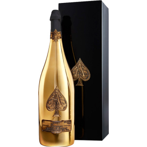 Шампанське Armand de Brignac Gold біле брют 1.5 л 12.5% ​​у подарунковій коробці (3380203434893) ТОП в Вінниці