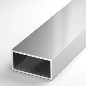 Труба алюминиевая прямоугольная Segreto анодированная серебро 40х20х2 мм ,1м (уп.,10шт .) в Виннице