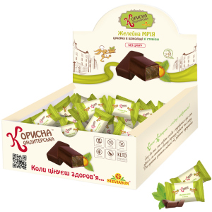 Шоколадні цукерки Корисна Кондитерська Желейна Мрія 750 г (4820158920953) краща модель в Вінниці