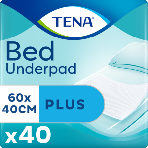 Одноразові пелюшки, що вбирають Tena Bed Plus 40x60 см 40 шт (7322540728859) краща модель в Вінниці