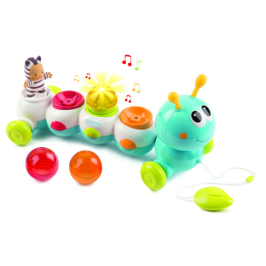 Электронная игрушка Smoby Toys Cotoons Гусеница со звуковым и световым эффектами (110422) в Виннице