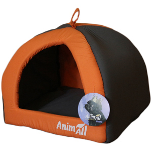 Будиночок для собак та кішок AnimAll Ат 0850 Wendy M Orange 41 x 41 x 32 см (2000981180850) ТОП в Вінниці