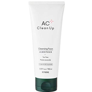 Пенка для умывания Etude House Ac Clean Up Cleansing Foam Foam Tea Tree Madecassoside 150 мл (8809667986687)