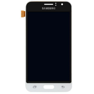 Дисплей (экран) для Samsung J120H Galaxy J1 (2016) + тачскрин, белый, без регулировки яркости Copy надежный