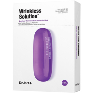 Термочутлива омолоджуюча маска для обличчя Dr.Jart+ Dermask Intra Jet Wrinkless Solution 28 г х 5 шт (8809642712669) краща модель в Вінниці