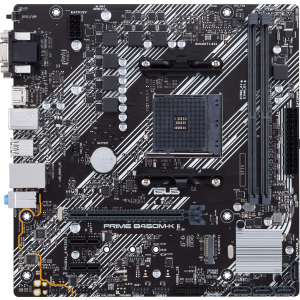 Материнська плата Asus Prime B450M-K II (sAM4, AMD B450, PCI-Ex16) краща модель в Вінниці