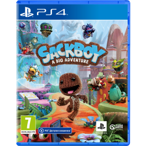 Гра Sackboy: A Big Adventure для PS4 (Blu-ray диск, Російська версія)