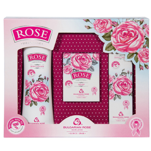 Набір Bulgarian Rose Original Лосьйон для тіла 200 мл + Крем для рук 50 мл + Крем-мило 100 г (3800007216513) в Вінниці