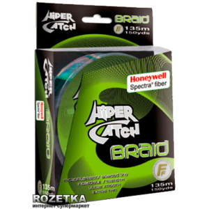 Шнур Lineaeffe Hiper Catch Spectra Braid 135m 0.15mm 14kg (3008715)