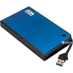 Зовнішня кишеня Agestar для HDD 2.5 USB3.0 (3UB 2A14 Blue) краща модель в Вінниці