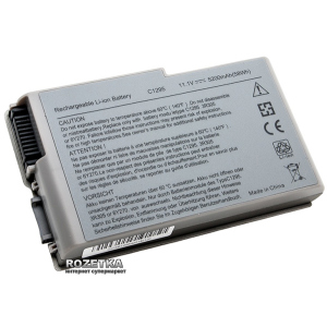 Акумулятор PowerPlant для Dell D600 (11.1V/5200mAh/6Cells) (NB00000034)