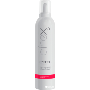 Мус для волосся Estel Professional Airex сильна фіксація 400 мл (4606453025193)