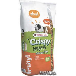 Корм для морских свинок Versele-Laga Crispy Muesli Cavia зерновая смесь с витамином C 20 кг (611685) в Виннице
