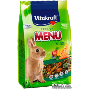 Корм для кроликов Vitakraft Menu Vital 3 кг (4008239255426) ТОП в Виннице